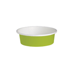 Packnwood Buckaty Round Green To Go Container, 24 oz., 5.9" Dia. x 2.4" H, Case of 360