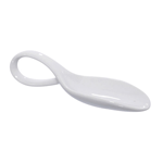 Packnwood Spoony Mini Porcelain Spoon, 0.2 oz, 4.7" x 1.6" x .5" H, Case of 24