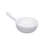 Packnwood Cook Mini Porcelain Saucepan, 1 oz., 2.5 Dia. x 1.5