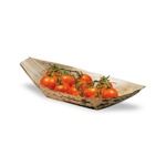 Packnwood Bamboo Leaf Boat, 12 oz, 8" x 4.2" x 1.8" H, Case of 1200