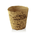 Packnwood Bamboo Leaf Cup, 4oz., 2.2" Dia. x 2.5" H, Case of 200