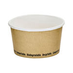 Packnwood Biodegradable Soup Cups, 12 oz., 4.5