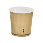 Packnwood Biodegradable Soup Cups, 24 oz., 4.5" Dia. x 4.4" H, Case of 500