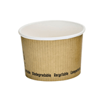 Packnwood Biodegradable Soup Cups, 8 oz., 3.5