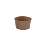 Packnwood Brown Kraft Hot & Cold Paper Cup, 9 oz., 3.7" Dia. x 2" H, Case of 1000