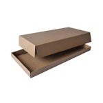 Packnwood Cardboard Kraft Lid, 12.75" x 10.25" - Case of 100