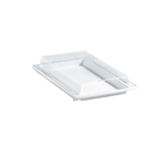Packnwood Clear Recyclable Lid for 210APUTRP12, 10.9" x 7.75" x 1.45" H, Case of 100