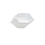 Packnwood Clear Recyclable Lid for 210ECOD140, 5.19" x 3.46" x 1.29" H, Case of 100