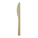 Packnwood Compostable & Heat Proof Bamboo Fiber Knife, 6