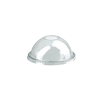 Packnwood Domed Lid with Hole for 209POPET3/4/5, 2.9" Dia., Case of 1000