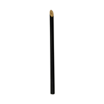 Packnwood Durable & Reusable Black Bamboo Straw, 0.16 Dia. x 7.75", Case of 100