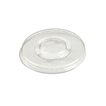 Packnwood Flat PET Lid, 3.1", Case of 1000