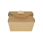 Packnwood Kraft Meal Box, 22 oz, 5.1" x 4.1" x 2.6" H, Case of 450