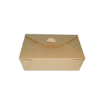 Packnwood Kraft Meal Box, 50 oz, 8.25" x 6.25" x 2.6" H, Case of 200