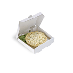 Packnwood Mini Cardboard Pizza Box, 3.5" x 3.5" x 0.8" H, Case of 500