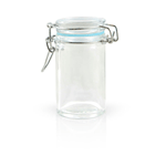 Packnwood Mini Glass Seal Jars, 2.2 oz, 1.7" Dia. x 3.2" H, Case of 24 