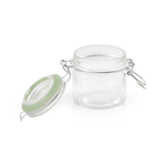 Packnwood Mini Glass Seal Jars, 3.5 oz, 2.5" Dia. x 2.7" H, Case of 24 
