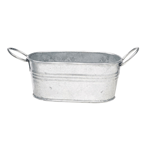 Packnwood Mini Metal Tub Bucket, 1.5" Dia. x 4" H, Case of 36