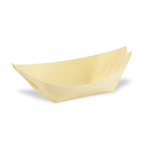 PacknWood Mini Wooden Boat 4.53" x 2.6" - Pack of 100 