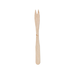 Packnwood Mini Wooden Fork Pick, 5.5", Case of 5000