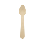 Packnwood Mini Wooden Spoon, 4.3