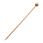 PacknWood Natural Bamboo Ball Skewer - Case of 2000