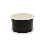 Packnwood NOIR Black Paper Cup, 2 oz., 2.4" Dia. x 1.4" H, Case of 1000
