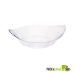 Packnwood Oval Transparent Dish, 2 oz, 3.2