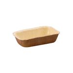 Packnwood Palmava Rectangular Palm Dish, 1 oz, 5