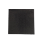 Packnwood Point To Point Black Napkin, 15" x 15", 2 Ply, Case of 1440