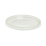 Packnwood PP Lid for Hot Food, 3.70" Dia. x 3.46" x 0.43" H, Case of 500