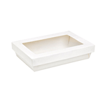 Packnwood Rectangular Kray Box with Window Lid, 9.2