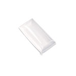 Packnwood Recyclable Clear Lid for 210BCHIC90180, 7.08" x 3.54" x 1.18" H, Case of 100