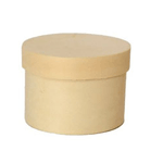 PacknWood Round Saga Wooden Box - Case of 200