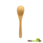 Packnwood Tung Bamboo Mini Spoon, 3.5", Case of 500