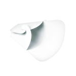 Packnwood White Crepe Holder, 5.9" x 7.25", Case of 1000