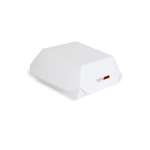 Packnwood White Mini Slider Box, 4 oz, 3.3" x 3.3" x 2" H, Case of 500