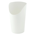 Packnwood White Wrap Cups, 12 oz - Pack of 50