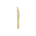 Packnwood Wooden Knife, 6.5", Case of 2000