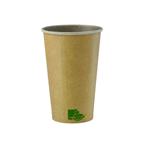 Packnwood Zen Kraft Paper Cups, 20 oz., 3.54" Dia. x 6.3" H, Case of 500