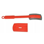 Bakers Blade Lame, Red Plastic with Stainless Steel Blade 