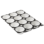 Paper Muffin Baking Tray 3.5 Oz, 12 Cavities - Pack of 6