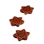Pavoni Cookmatic Plate PIASTRA119 Star, 9 Cavities