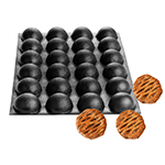 Pavoni Fiberform HEMISPHERE Mold, 24 Cavities