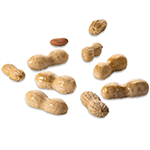 Pavoni GG014 Peanut Silicone Mold, 24 Cavities