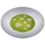 Pavoni Gourmand Snowflake Decorative Silicone Mold, 24 Cavities