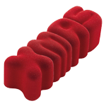 Pavoni Pavocake Silicone 'XMAS' Log Mold, 250mm x 80mm x 75mm