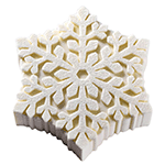Pavoni Pavocake SNOWFLAKE Silicone Mold, 37.2 oz.