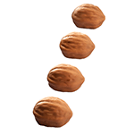 Pavoni Pavoflex PX3232 Walnut Shell Silicone Mold, 20 Cavities