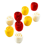 Pavoni Pavoflex PX43109S Volupte Silicone Mold, 48 Cavities
